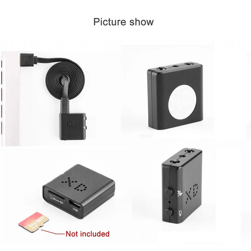 2022 nova mini câmera de segurança câmera de visão noturna com detecção de movimento gravação de voz vigilância câmera wi fi hid den câmera