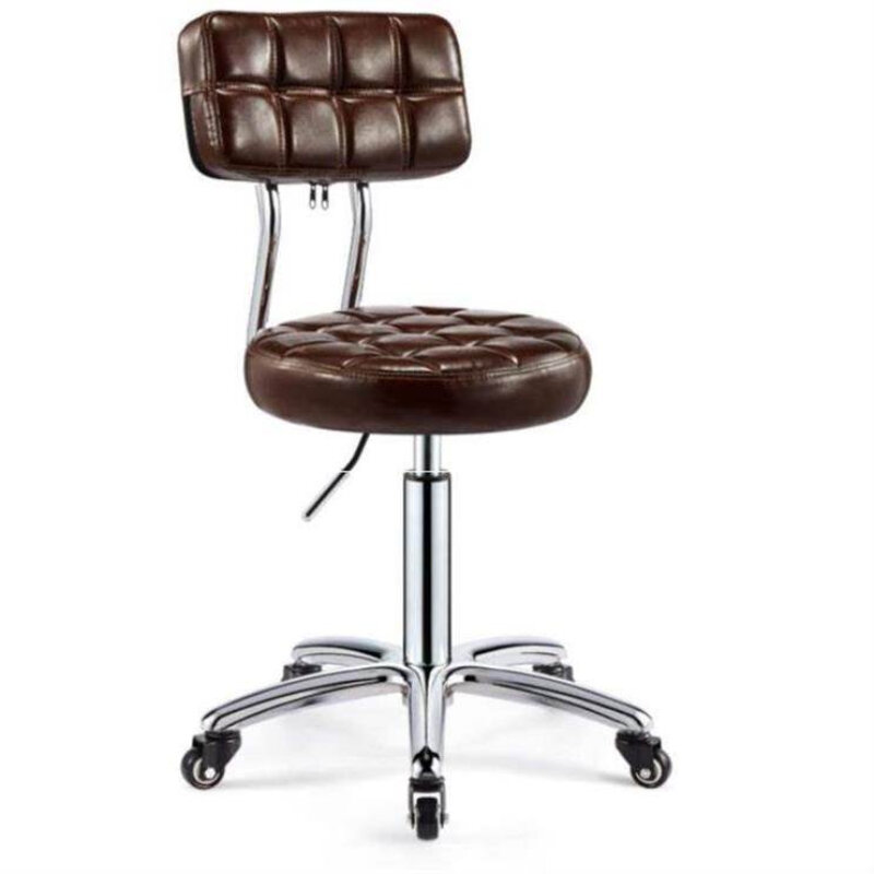 Piękno stołek koło pasowe do salonu fryzjerskiego krzesło salon kosmetyczny dedykowane obrotowe podnoszenie okrągłe manicure fryzjerstwo pracy