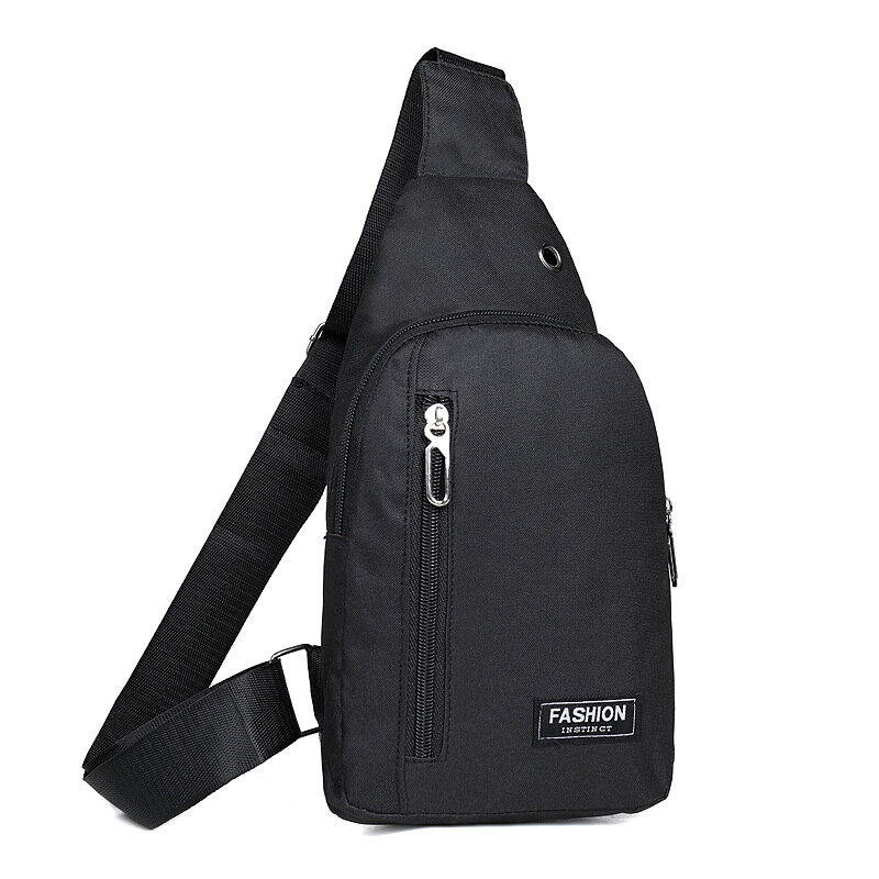 Men's Bag Casual Fashion Cross-Border Trendy Shoulder Bag Outdoor Trendy Chest Bag Small Shoulder Bag