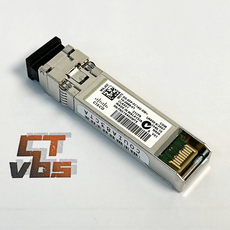 Cisco 16Gb Fibre Channel Sw Sfp + Transceiver DS-SFP-FC16G-SW 850nm 10-2666-01 Mmf Grote Aantal In voorraad