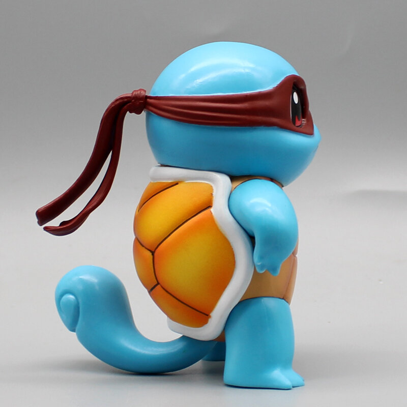 10cm Pokemon Squirtle Anime Figure Kawaii Pvc Model Sculpture Squirtle Action Figure Collectible Ornament Figurines Dolls Toys