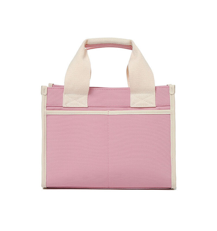 2024 New Women's Golf Bag Rabbit Pattern Square Fashion Handbag Outdoor Sports Canvas Tote Bag    골프 가방