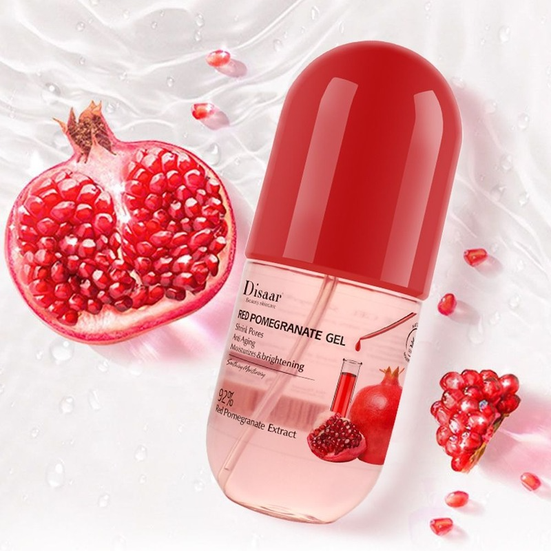 Red Pomegranate Gel Skin Cream Red Blood Threads Shrink Pores Brighten Moisturizing Oil Control Repair Skin Problems