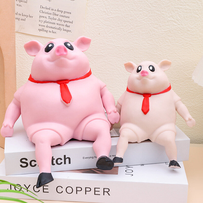 مضحك ضغط الخنازير الوردي ضد الإجهاد لعبة لطيف ضغط الحيوانات جميل أصبع دمية الإجهاد الإغاثة لعبة الضغط لعبة الأطفال الهدايا