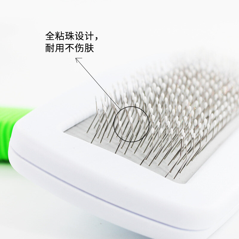 Depilazione aggrovigliata portatile Pet Needle Comb Dog Beauty Supply Products artefatto Cat Shower spazzola per capelli accessori strumento massaggio