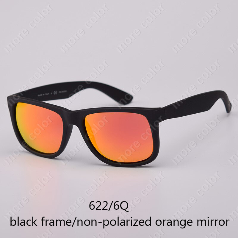 نظارات جاستن 4165 عالية الجودة ، نظارات شمسية بإطار من النايلون للرجال والنساء ، نظارات شمسية مع حافظة جلدية