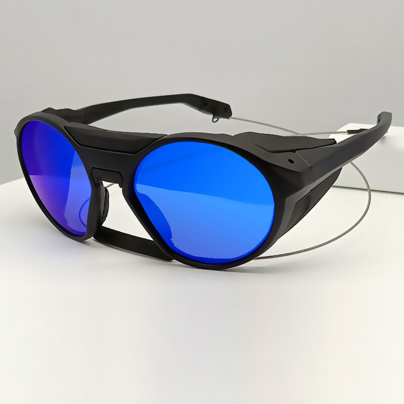 Kacamata Bersepeda Pria Kacamata Hitam Olahraga Luar Ruangan Kacamata Hitam Pria Wanita Kacamata Kaca Depan Sepeda PC Antisilau Antisilau