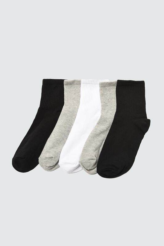 Trendyol 5'li Paket Gestrickte Socken TWOSS21CO0015