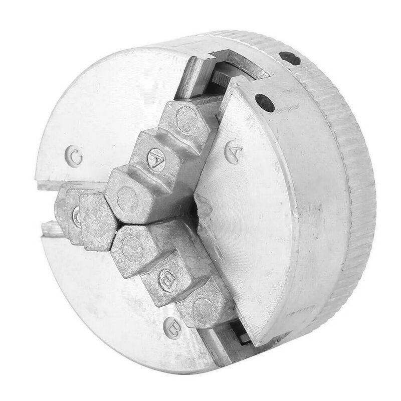 Z011 3 maxilas torno chuck kit manual auto-centralização mini broca mandril m12 haste de conexão para moagem fresagem peças da máquina de gerencio