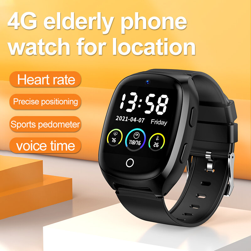 Reloj inteligente 4G para niños, smartwatch con GPS, WIFI, LBS, localización, videollamada, resistente al agua, seguimiento SOS, LT21