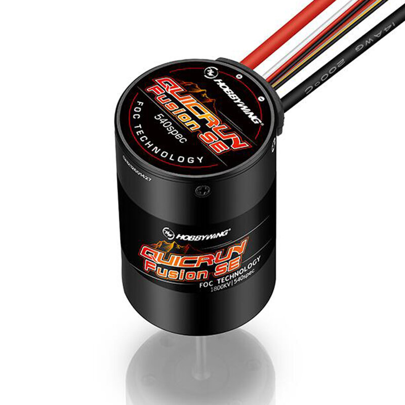 HOBBYWING QuicRun Fusion SE 40A two in one motor ESC 1200KV 1800KV for 1/10 1/8 RC crawler upgrading accessories