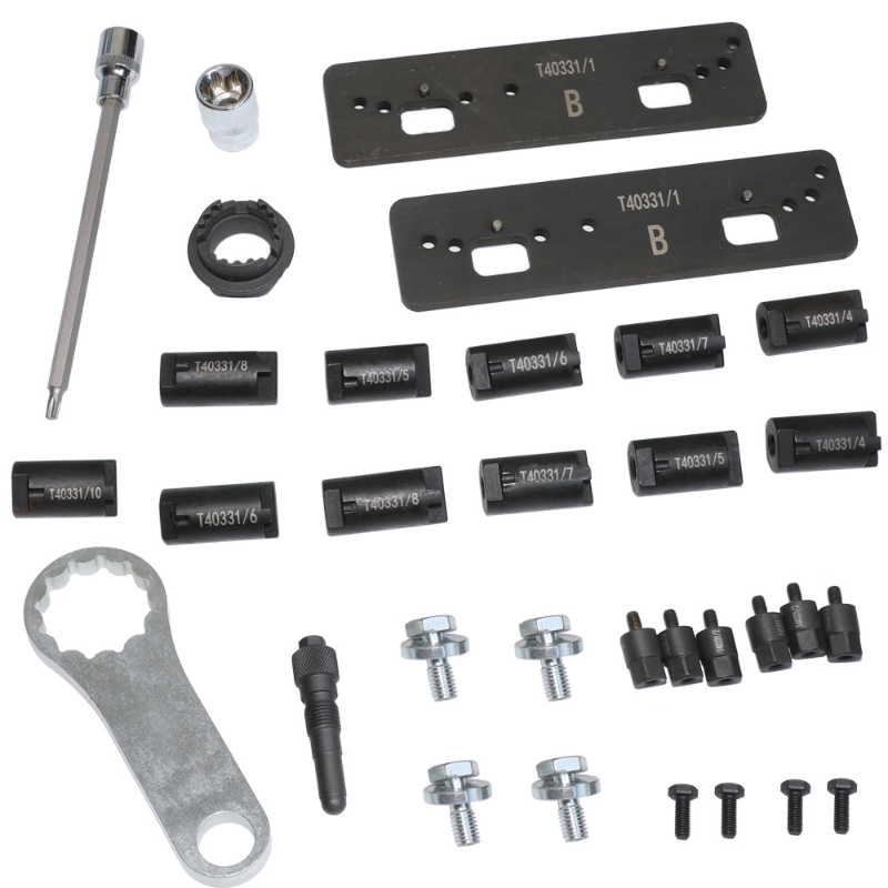 Camshaft Bloqueio Timing Tool Kit, aplicável para Audi, Porsche, T40331, 3.0T, 2.9T, Motor Adicionando, T90001, EA839