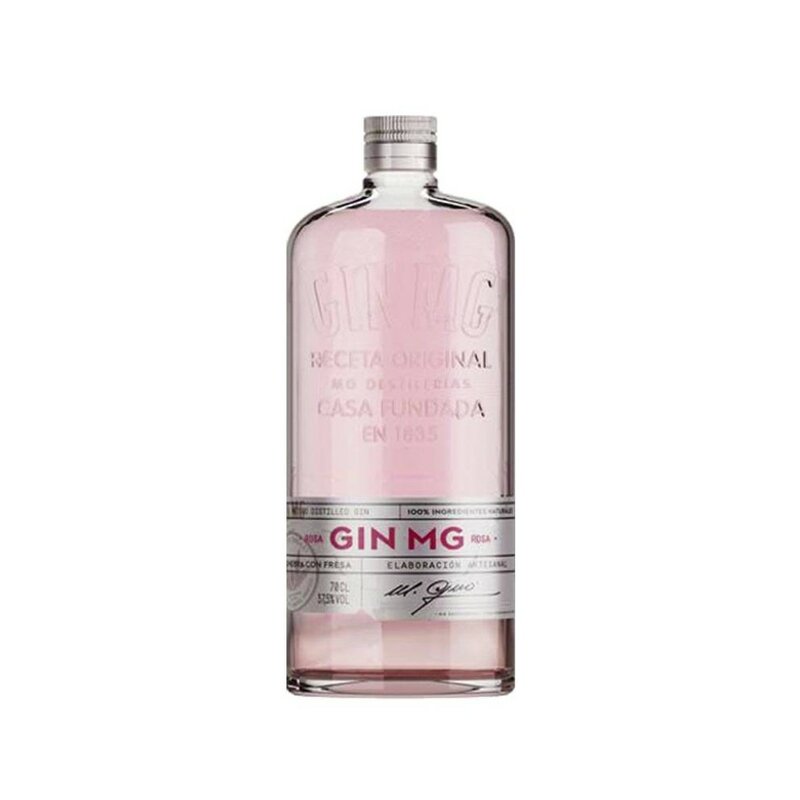 GIN MG pink, бутылка 70cl. Розовый Джин, подарок на свадьбу, выпускной-капсульный