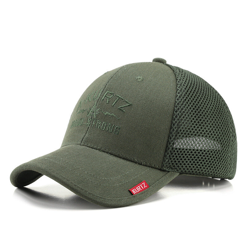 2022 Summer Baseball Caps For Men Cotton Embroidery Adjustable Snapback Caps Trucker Women Mesh Hat Gorras Hombre Men Sun Hats