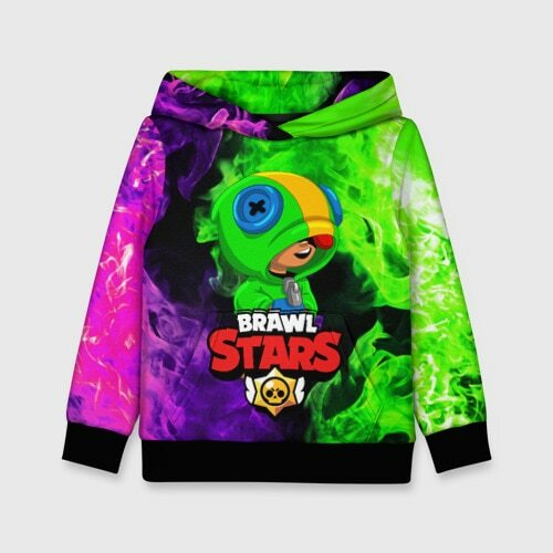 Children's sweatshirt 3D Brawl Stars Leon