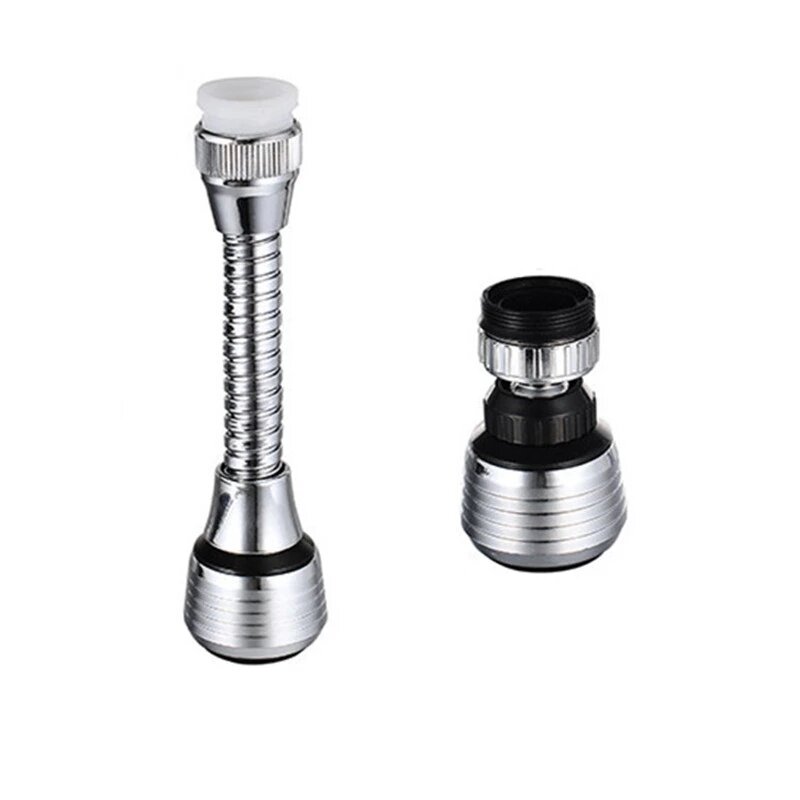360 Degree Adjustable 2 Models Water Faucet Aerator Saving Tap Bubbler Kitchen Connector Shower Head Filter Nozzle Spray
