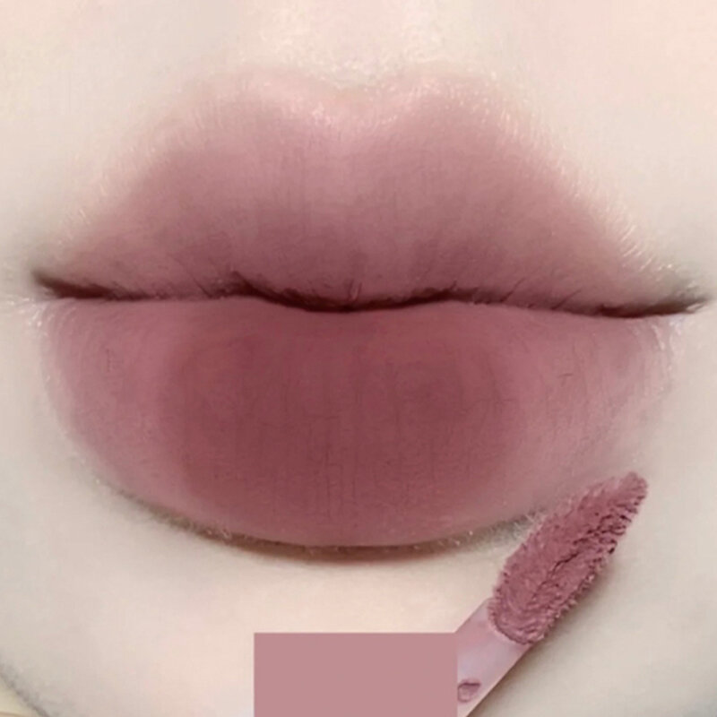 6 cores de veludo batom blush fosco nude lábio gloss líquido longlasting não-vara copo lábio matiz lama beleza morango bonito cosméticos
