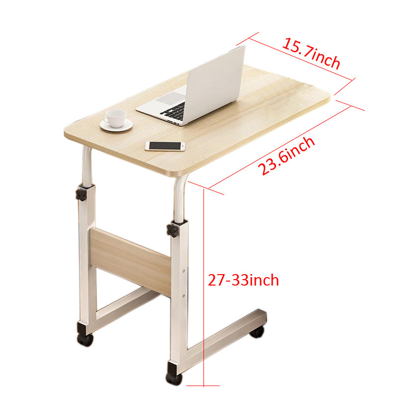 Computer Table Height Adjustable Portable Laptop Desk Rotate Laptop Bed Table Study Desk TV Dinner Coffee Desk