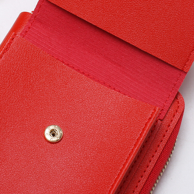 Women Wallet Shoulder Mini Leather Bags Straps Mobile Phone Big Card Holders Wallet Handbag Money Pockets High Quality Small Bag