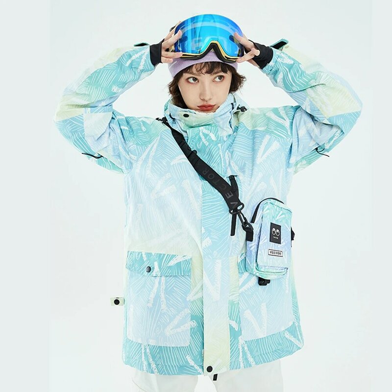 womens ski suits ski jacket women snowboard jacket pants Set winter ski suit waterproof outdoor Winter Sports Jackets