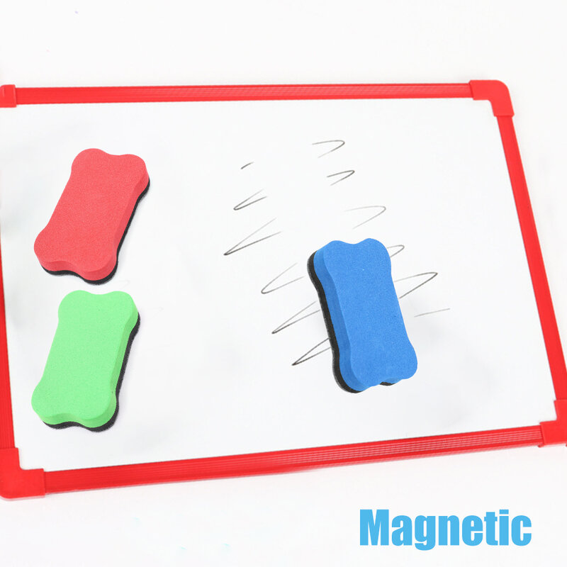 Kawaii Mini tablica magnetyczna gumka Marker suchościeralny biały deska Cleaner nauczyciel szkoła uwaga studium tablica materiały biurowe