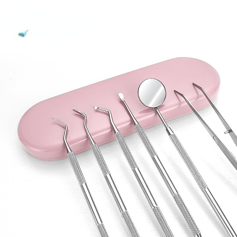 Lusterko stomatologiczne sierp tatar skaler zęby wybierz łopatka sprzęt laboratorium dentystycznego dentysta prezent pielęgnacja jamy ustnej czyszczenie zębów narzędzia