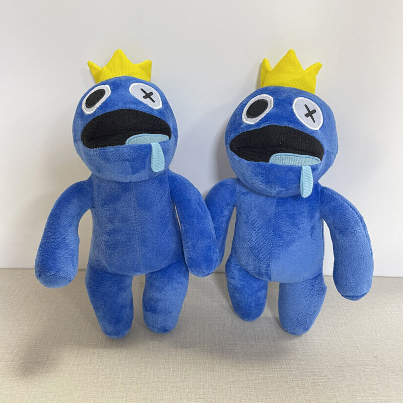 Muñeco de peluche de arcoíris Friends Blue Monster, muñeco de peluche de todos los monstruos, verde y naranja, venta al por mayor, Dropship, regalo para niños