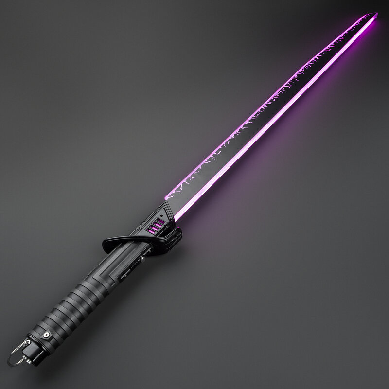 DamienSaber-espada láser para duelo pesado, sable de luz de Xeno3.0 Pixel Darksaber Obi-Wan Luke Anakin Sensitive Smooth Swing Metel Hilt