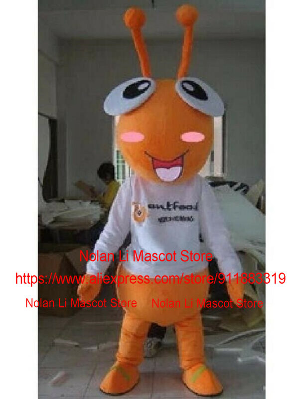 High Quality EVA Material Wear T-Shirt Ant Mascot Costume Cartoon Suit Cosplay Advertising Game Holiday Gift Adult Size 342