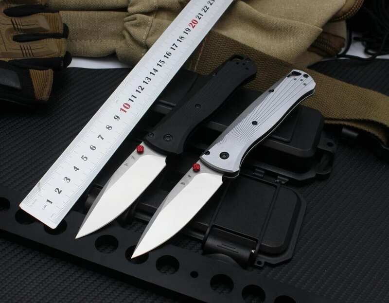 High Quality M390 Blade Outdoor Tactical Folding Knife BM 535  Aluminum Handle Camping Safety Pocket Military Knives