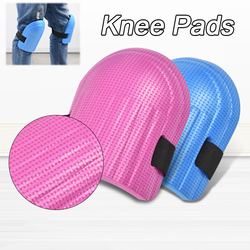 1 Pair Soft Foam Knee Pads for Knee Protection Safety Self Protection for Gardening Cleaning Protective Sport Kneepad