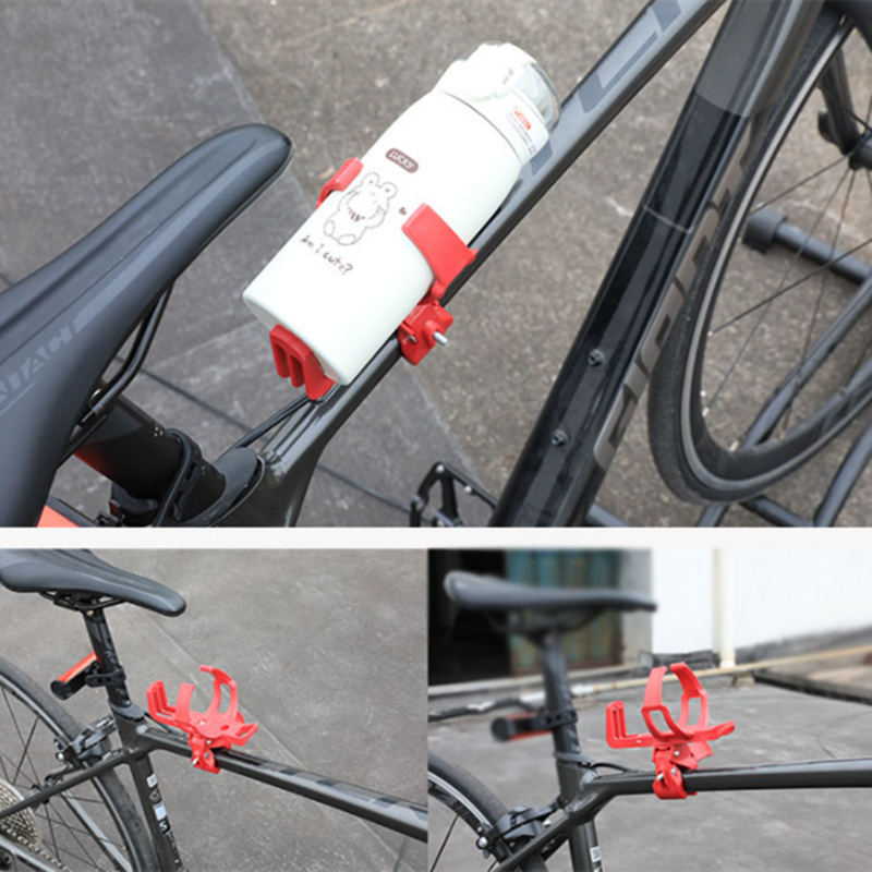 Uchwyt na butelkę rowerową Quick Release skrzynka na butelki uchwyt na kubek wody 360 stopni wieszak na napoje uchwyt na kolbę akcesoria rowerowe MTB