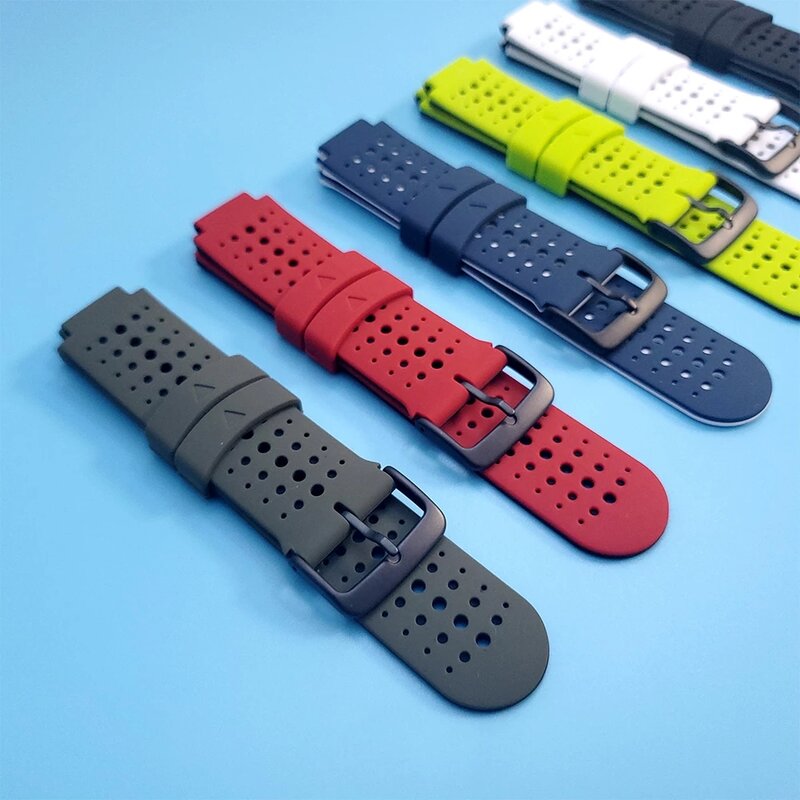Sport Silicone Breathable Wrist Strap For Garmin Forerunner 235 220 230 620 630 735XT Replacement Watchband Bracelet Accessories