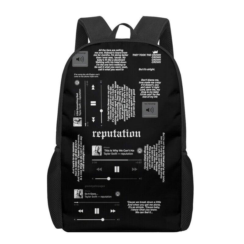 Taylor-mochilas escolares con estampado 3D para niños y niñas, morral escolar con estampado 3D para guardería