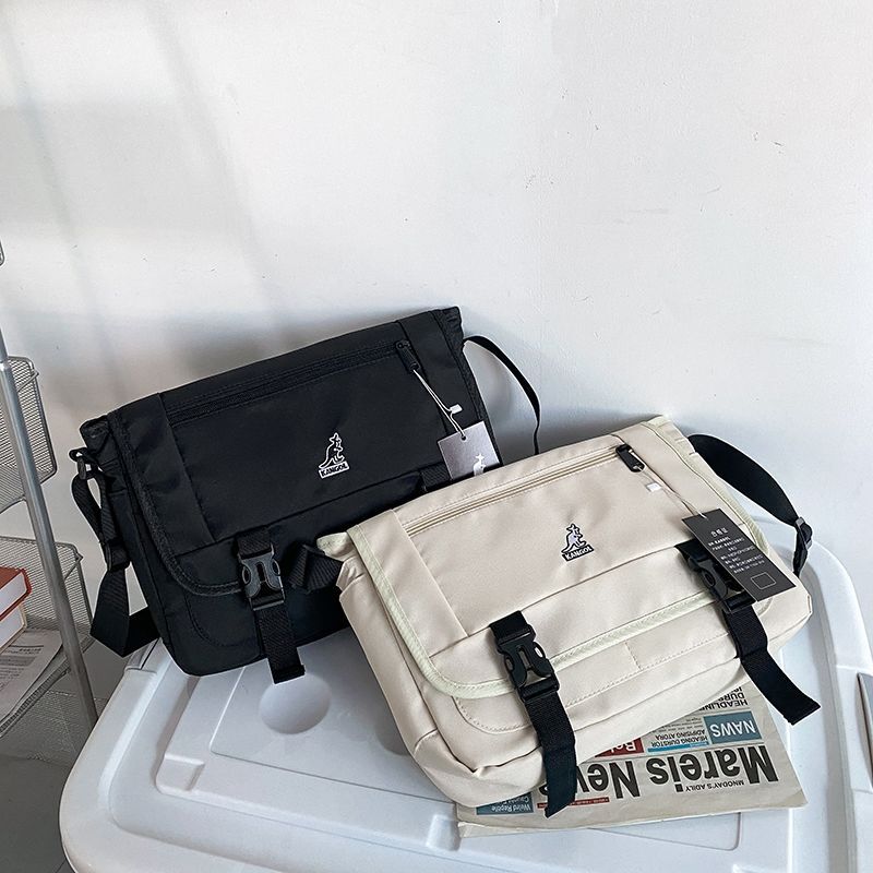 Новая нейтральная Удобная водонепроницаемая сумка-мессенджер Kangol, вместительная спортивная сумка через плечо, сумки через плечо, школьная сумка