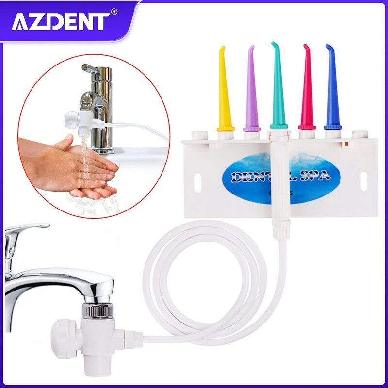 Dental SPA Wasserhahn Munddusche Wasser Jet Zahnbürste Floss Dental Flosser Oral Hygiene Dental instrument