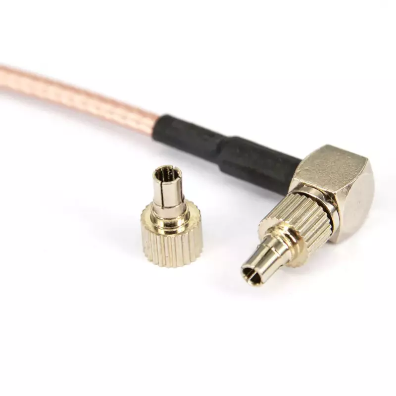 2 sztuki SMA żeńskie do TS9 i CRC9 dwa sposoby RG316 kabel koncentryczny 15CM