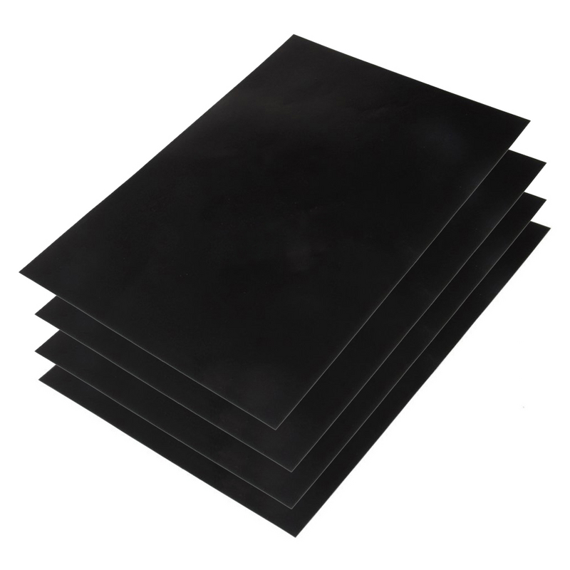 4 قطعة السبورة ملصق مائي المحمولة خفيفة الوزن بسيطة ملصقات السبورة السوداء للمنزل الفصول الدراسية