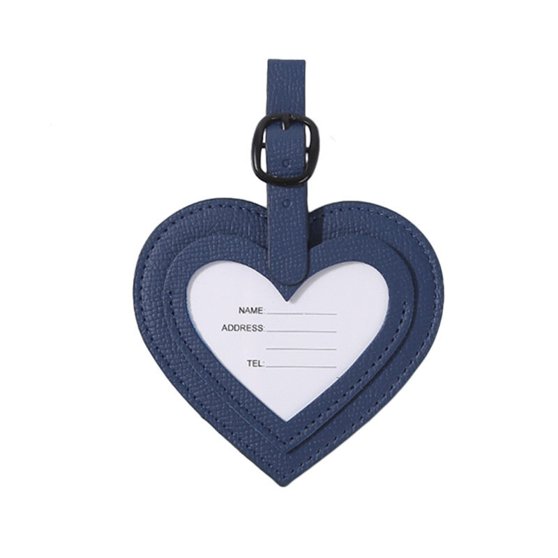Color Heart Luggage Tag Bag Anti-Lost Luggage Tag Checked Suitcase Travel Supplies 1 Pcs travel accessories luggage tag