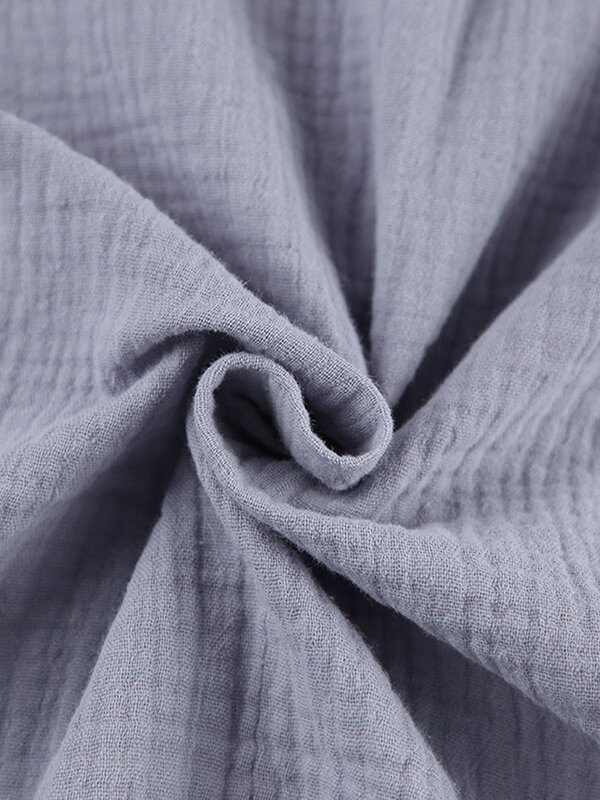 Hiloc-Bata de algodón de manga larga con fajas para mujer, bata ligera blanca para cobertura, color gris, 2022