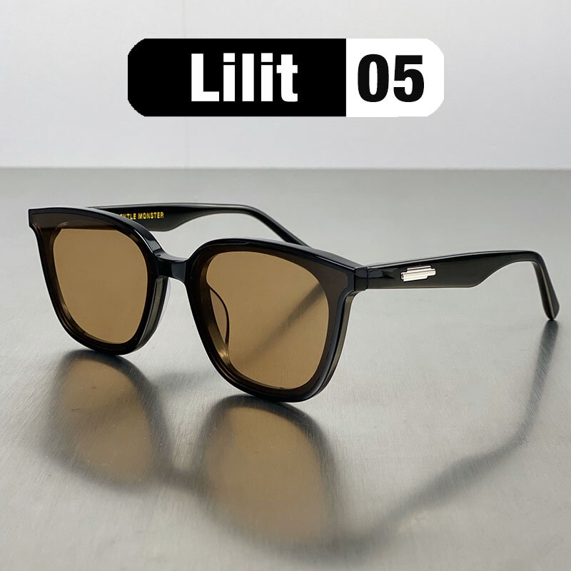 Lilit occhiali da sole 22 GENTLE MONSCOTR Trend Luxury Goods Eyewear Zonnebril Dames Designer Brand Summer Female uomo donna corea