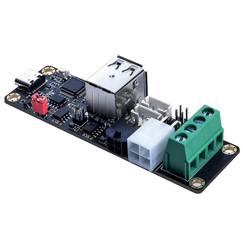 BIGTREETECH U2C Twi Adapter Board Mendukung CAN Bus Koneksi USB Ke CAN Bus Modul dengan 3 CAN Output Interface
