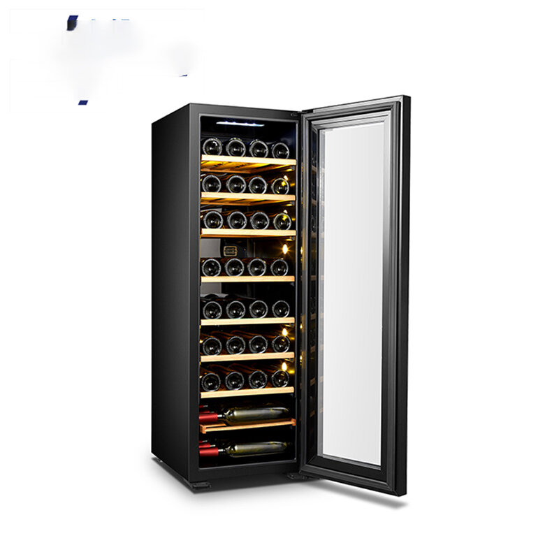 30 Bottles Compressor Active Wine Cooler Mirrored