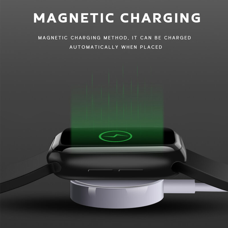 Портативное беспроводное зарядное устройство для IWatch 6 SE 5 4, магнитная зарядная док-станция, зарядный USB-кабель для Apple Watch серии 3 2 1