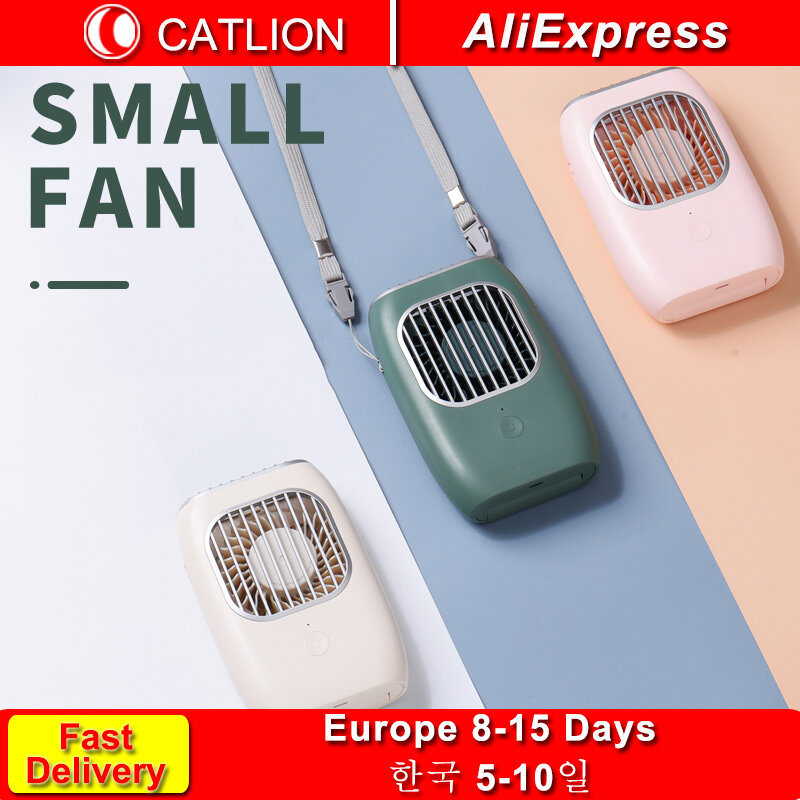 Fan Mini Tragbare Ventilador Hand Neck Fans Handheld Usb Aufladbare Folding Cooling Schreibtisch Kleine Hängen Klimaanlage Kühler