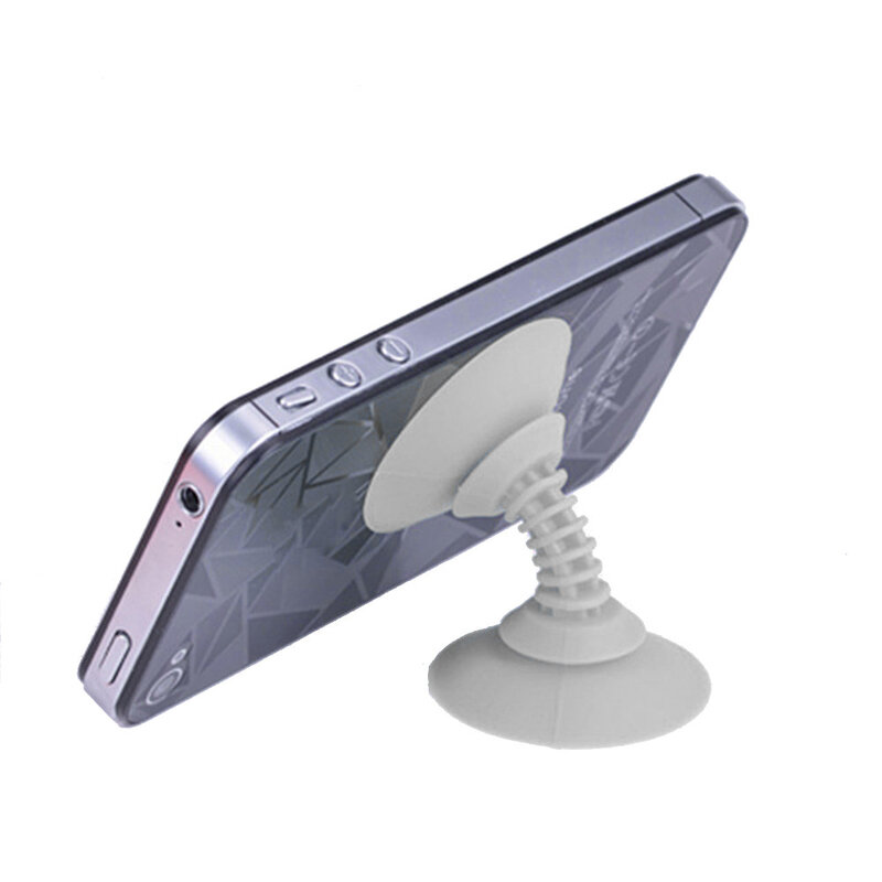 Silicone duplo-face ventosa titular otário suporte para o telefone celular universal suporte do telefone base suporte do telefone