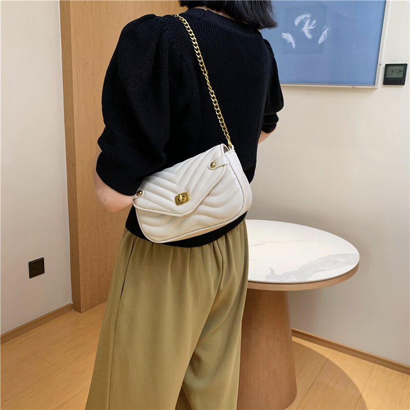 Pequeno crossbody bolsas para as mulheres couro do plutônio corrente acolchoado bolsa designer sacos de ombro mini coin celular bolsa conjunto 2 pçs