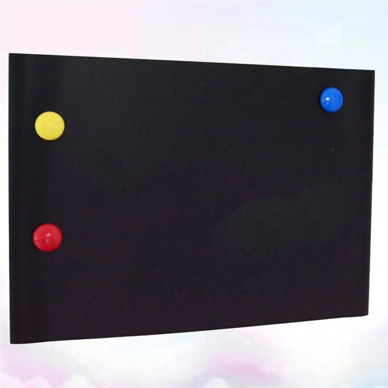 Tableau noir magnétique effaçable à sec A3, autocollant mural pour réfrigérateur, tableau noir organisateur, panneau de Message pour