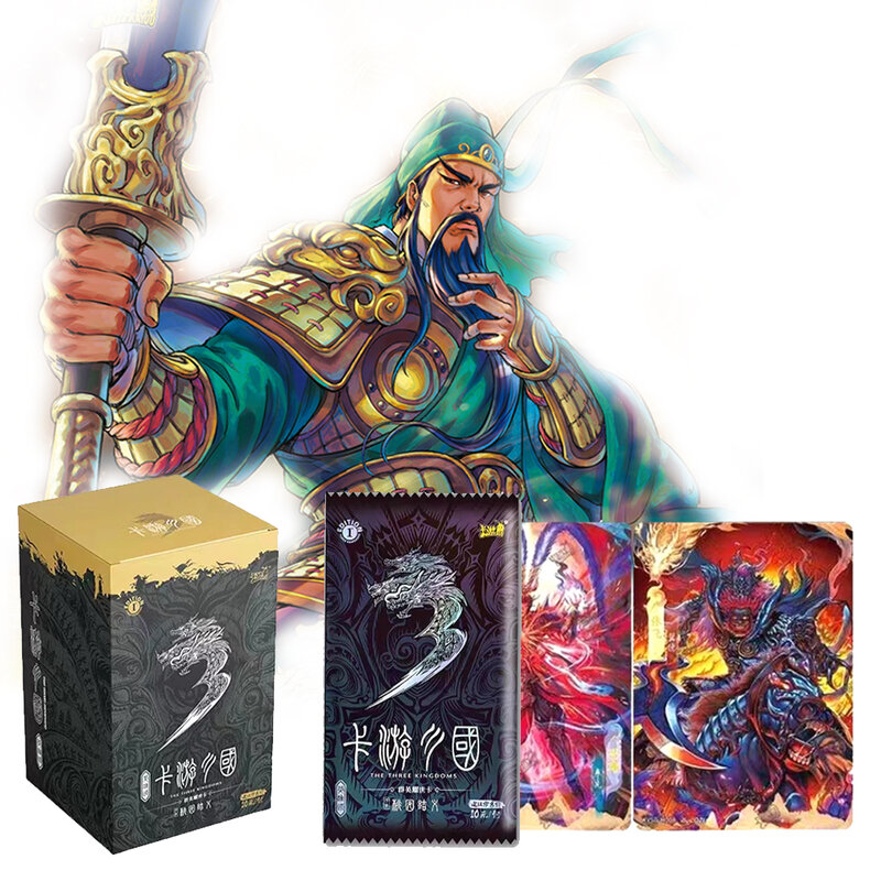KAYOU три царства новые карты в китайском стиле Qunying Yaoshi игрушки карточки герои Ода к романтике подлинной коллекции 7 +