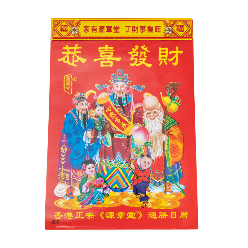 Calendario 2023 anno cinese Wall Daily nuovi calendari tradizionale Hanging Tiger Shui Feng Rabbit Lunar 2022 Spring Decor Fengshui